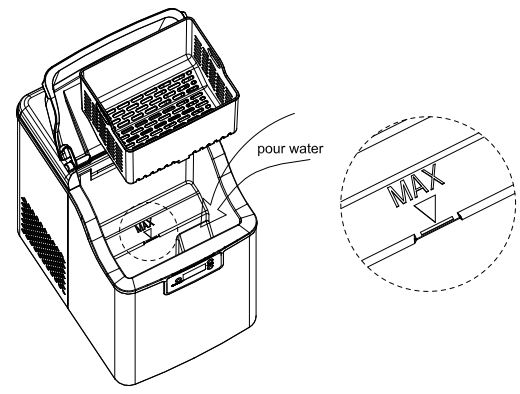 AGLUCKY-HZB-20BN-Machine à glaçons portable-fig-2