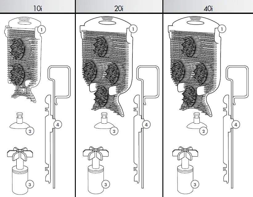 Filtre d'alimentation interne Tetra 10i Whisper FIG-11