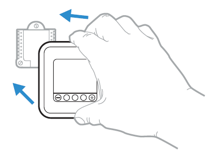 Honeywell-Pro-Series-Thermostat-Manual-Assembly of the thermostat (en anglais)