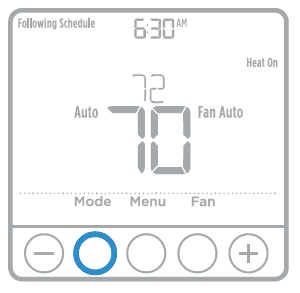 Honeywell-Pro-Series-Thermostat-Manual-Paramètres de fonctionnement du système