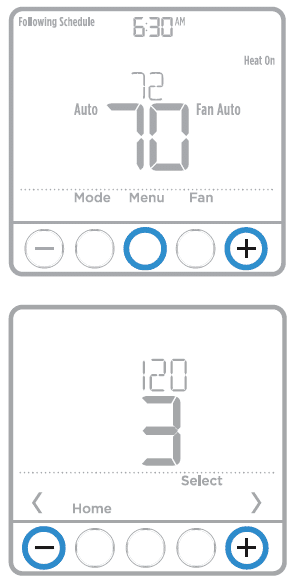 Manuel d'installation du thermostat Honeywell Pro-Series (ISU)