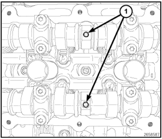 Tête de cylindre DODGE Chrysler Jeep 3 6L - FIG 5