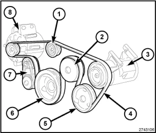 Culasse DODGE Chrysler Jeep 3 6L - FIG 17