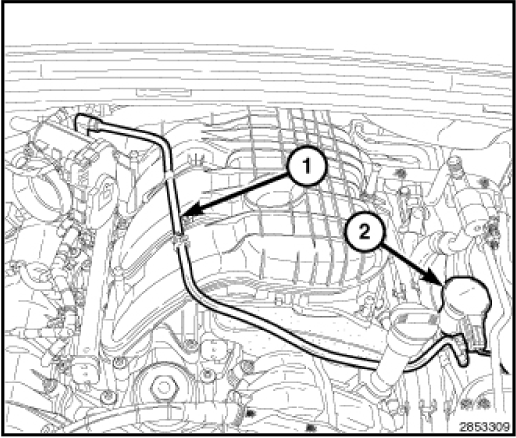 Culasse DODGE Chrysler Jeep 3 6L - FIG 21