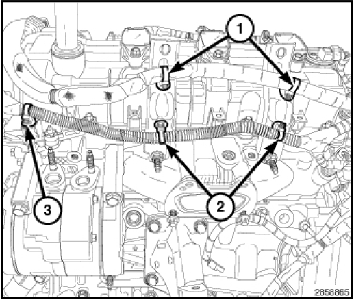 Culasse DODGE Chrysler Jeep 3 6L - FIG 12