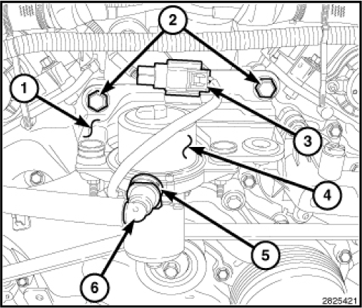 Culasse DODGE Chrysler Jeep 3 6L - FIG 24