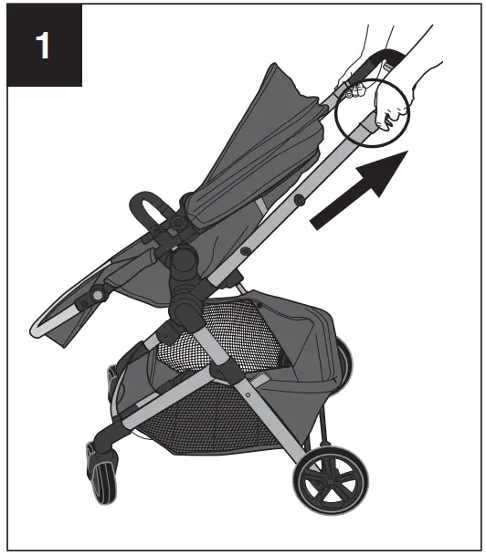 Evenflo Pivot Xpand Modular Stroller - Poussette pliante