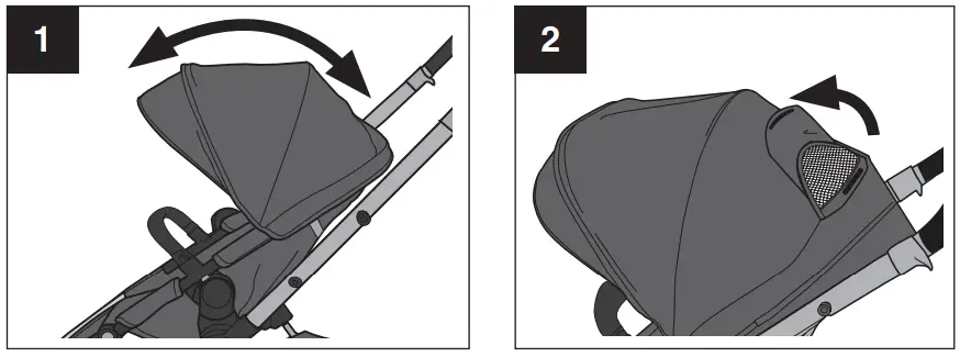 Evenflo Pivot Xpand poussette modulable - Canopy