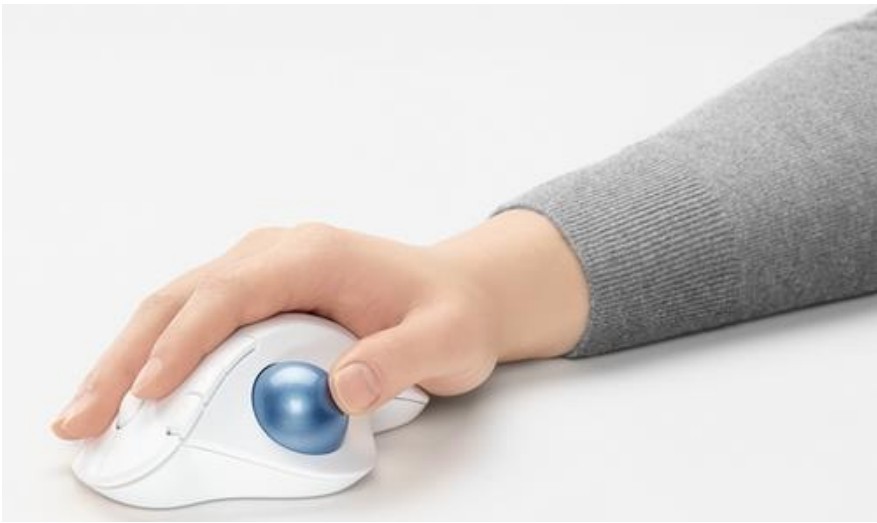 logitech ERGO M575 Wireless Trackball - Forme sculptée à la main