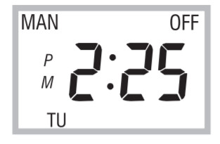 Honeywell Home RPLS730B Mur programmable - Mode manuel