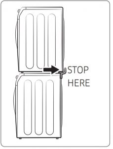 INSTRUCTIONS D'INSTALLATION DU KIT D'EMPILAGE (LAVE-LINGE & SECHOIR UNIQUEMENT)