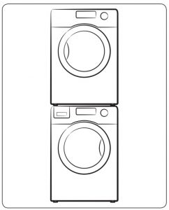 INSTRUCTIONS D'INSTALLATION DU KIT D'EMPILAGE (LAVE-LINGE & SECHOIR UNIQUEMENT)