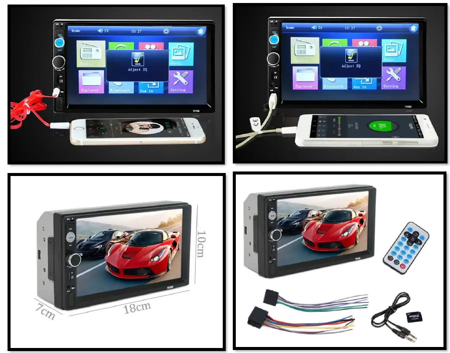 SUOKULA 7010B Car Radio MP5 Player fig-6