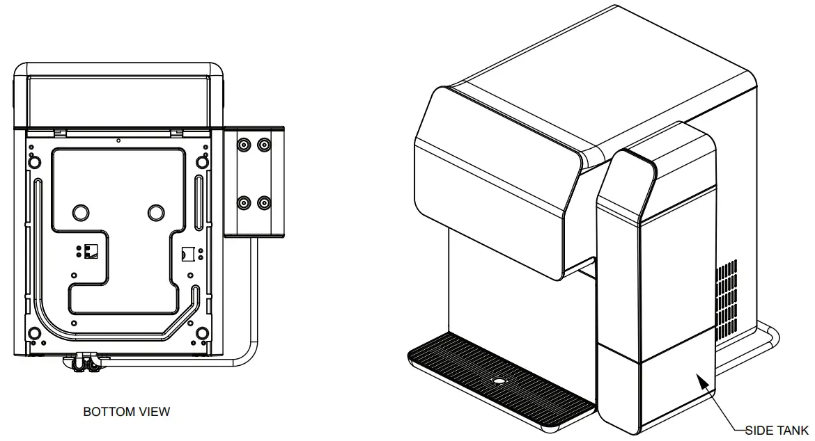 Accessoire pour le réservoir latéral