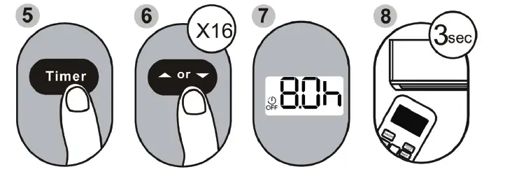 Pioneer-Air-Conditioner-Remote-Buttons-and-Functions-FIG-16