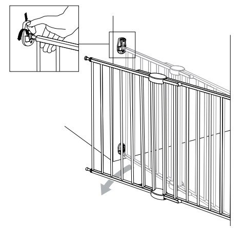 munchkin Extending Metal Push toOPENING YOUR GATE