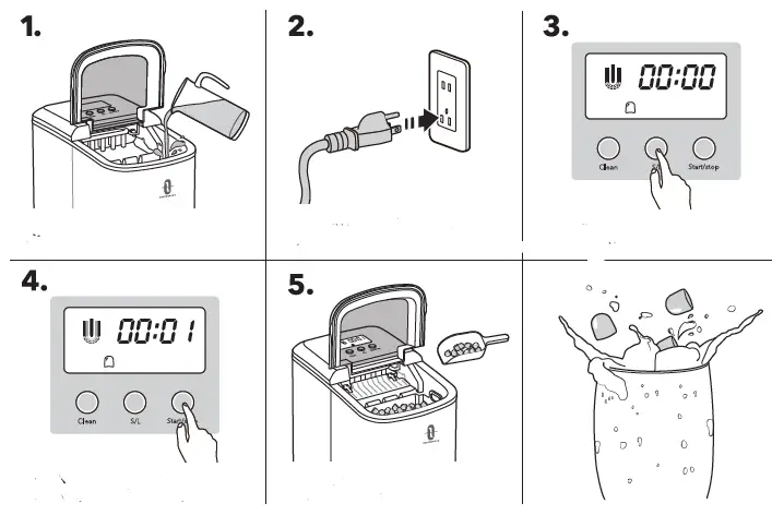 TAOTRONICS TT-IC002 Machine à glaçons 6