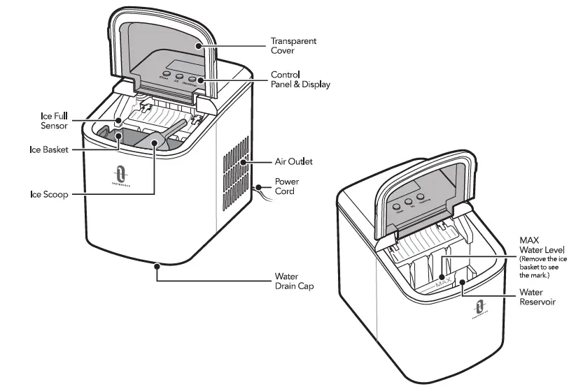 TAOTRONICS TT-IC002 Machine à glaçons 4