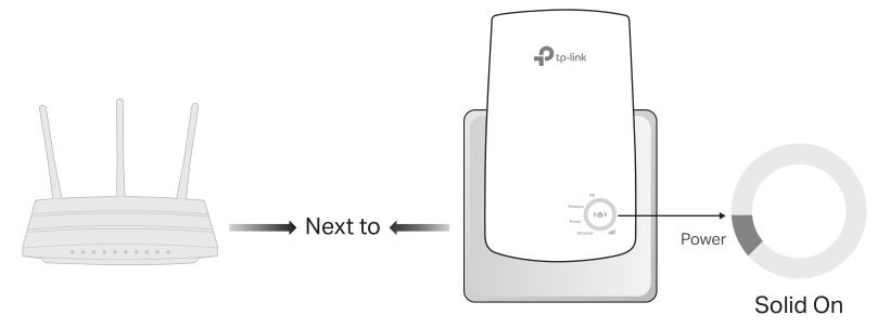 tp-link-Universal-Wi-Fi-Range-Extende-Power-On (en anglais)