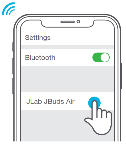 Écouteurs sans fil JLAB JBUDS Air - Sélectionner