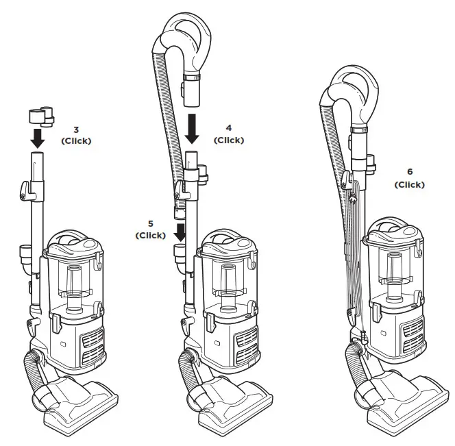 Shark NV360 Navigator Lift-Away Deluxe - ASSEMBLAGE 2