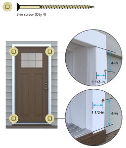 Contre-porte LARSON RS Platinum Collection - bois