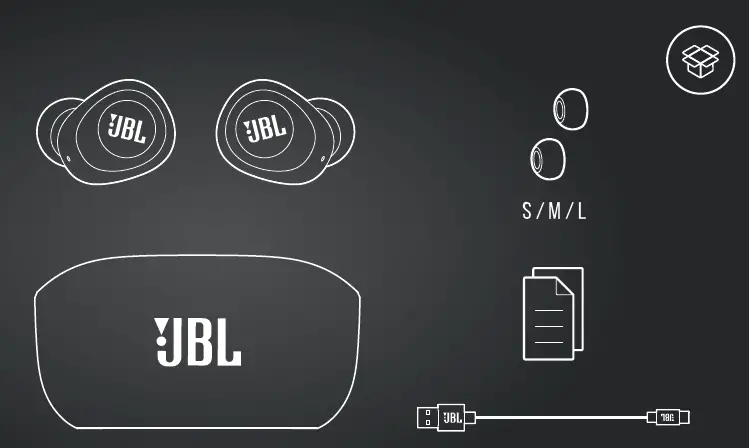 JBL Wave 100 Casque intra-auriculaire sans fil 1