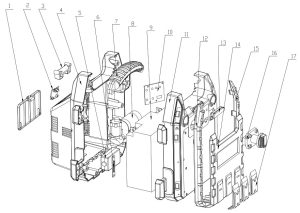 CEN-TECH 4-in-1 Portable Jump Pack-Diagramme