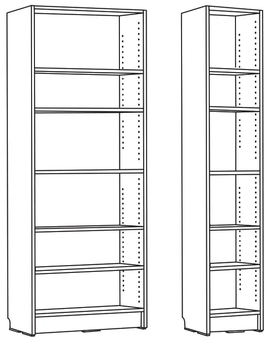 IKEA BILLY Bibliothèque - Couverture