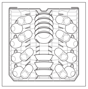 Frigidaire-Lave-vaisselle-Préparation de plats-8-place-settings