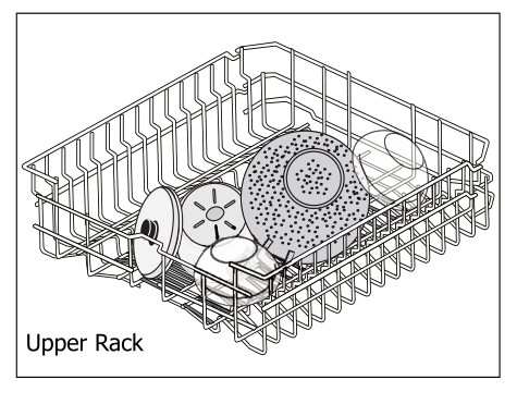 Lave-vaisselle Frigidaire Dines Fold-down Upper Rack Image 1