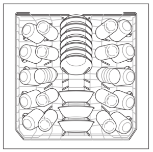 Frigidaire-Lave-vaisselle-Préparation-10-place-settings