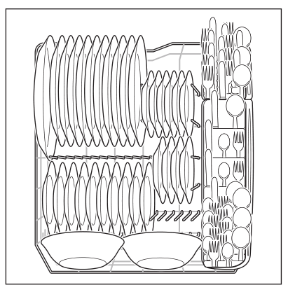 Lave-vaisselle Frigidaire 10 couverts modèle de chargement standard