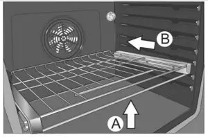 Bosch-Electric-Ovens-User-Manual-Inserting-the-Telescopic-Rack (en anglais)