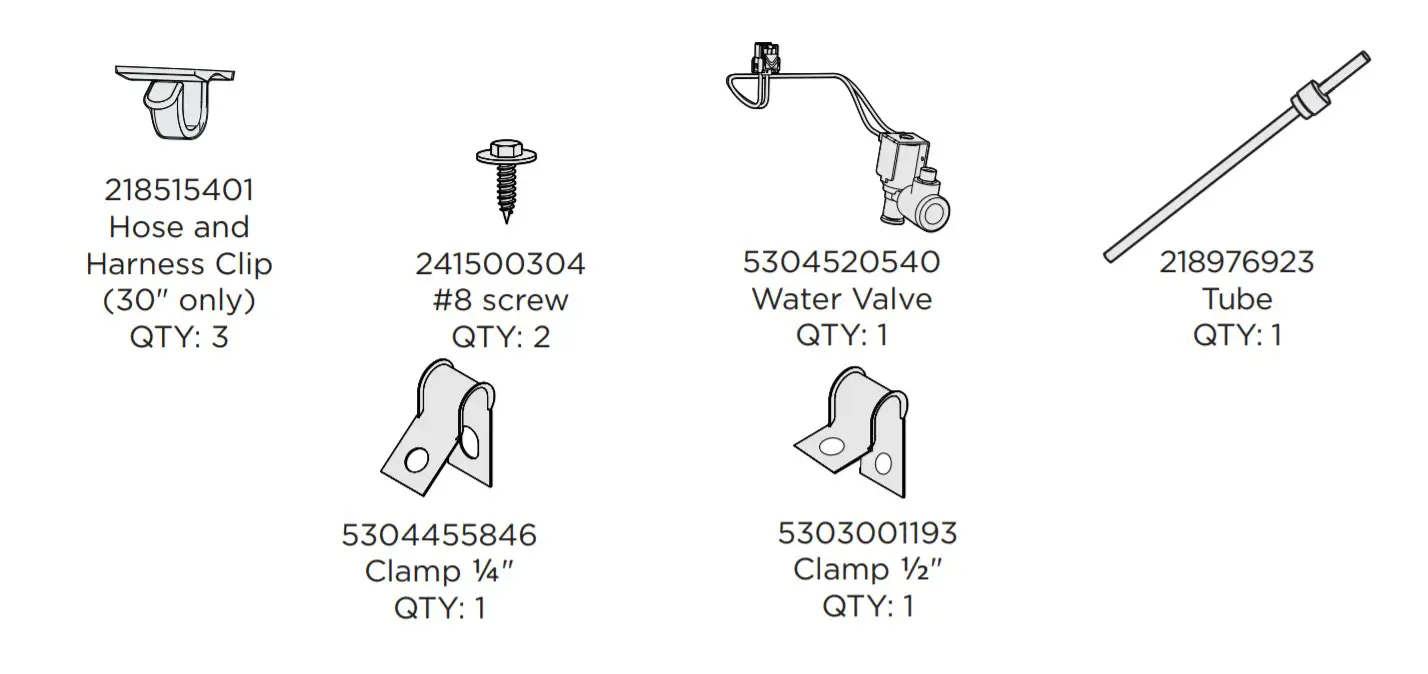 FRIGIDAIRE IM117000 Machine à glaçons automatique - Parts1