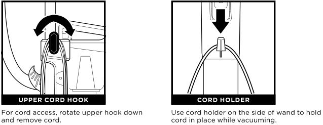 Shark Rotator Lift-Away - CORDON D'ALIMENTATION