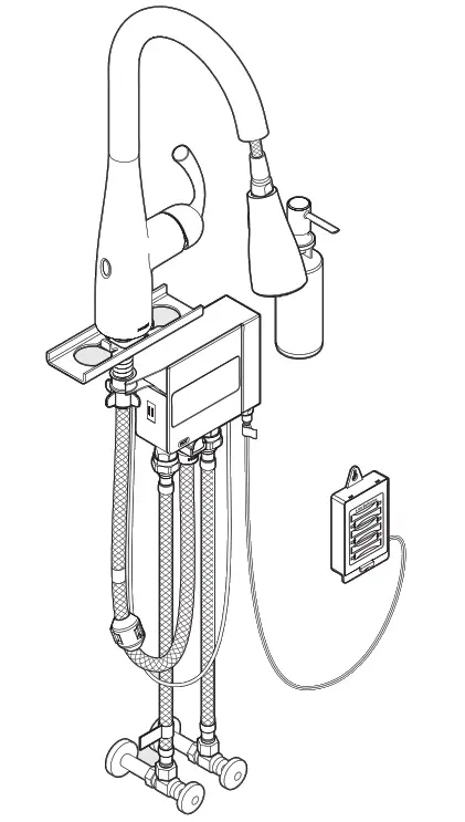 MOEN Motionsense Mains libres - 09