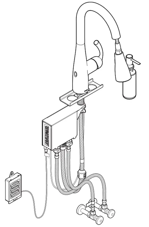 MOEN Motionsense Mains libres - 10