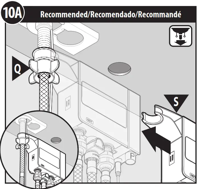 MOEN Motionsense Mains libres - 25