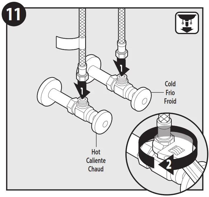 MOEN Motionsense Mains libres - 27