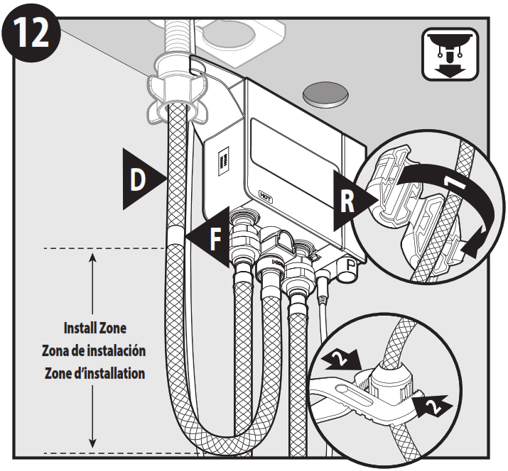 MOEN Motionsense mains libres - 28