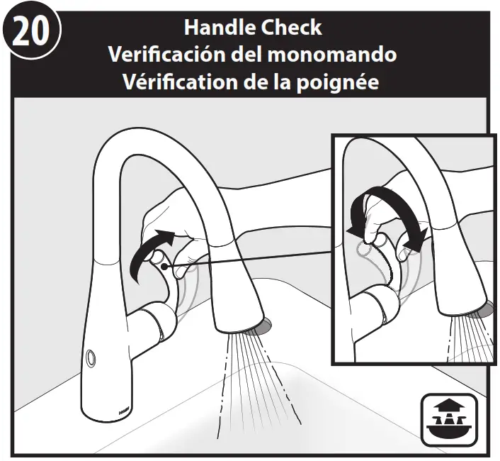 MOEN Motionsense Mains libres - 36