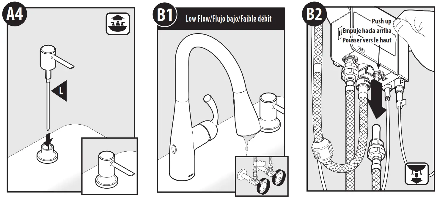 MOEN Motionsense Mains libres - 42