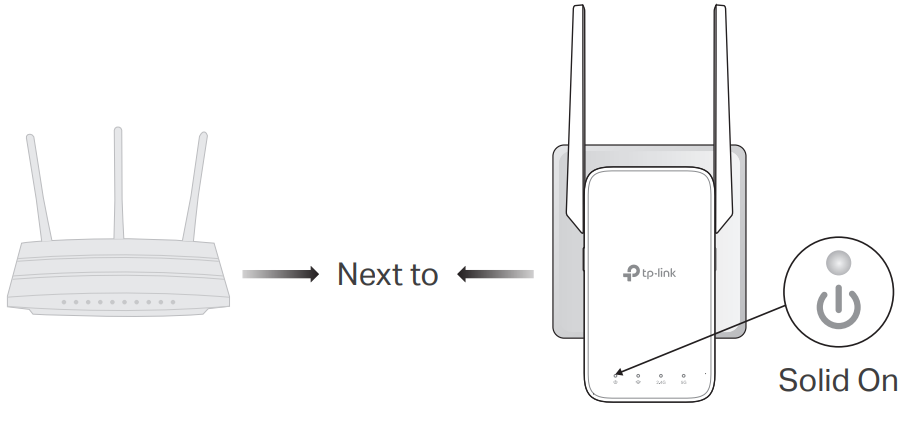 tp-link TL-WA855RE Range Extender --Power