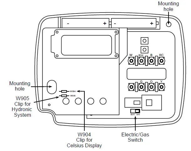 White Rodgers 1F78 Thermostat non programmable fig-2