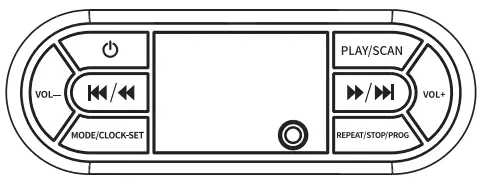 onn AAGRY100043854 Boombox CD portable Bluetooth avec radio FM numérique 2