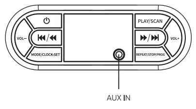 onn AAGRY100043854 Boombox CD Bluetooth portable avec radio FM numérique 7