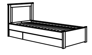 Cadre de lit IKEA Skorva - 6