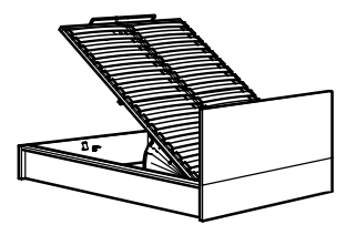 Cadre de lit IKEA Skorva - 13