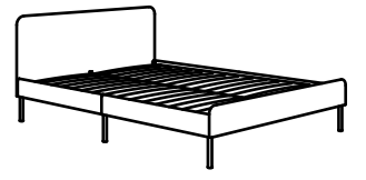 Cadre de lit IKEA Skorva - 22